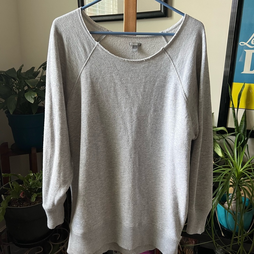 Aerie cozy grey sweatshirt
